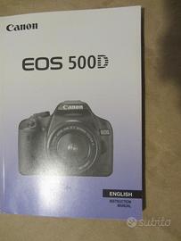 Manuale operativo Canon EOS 500D