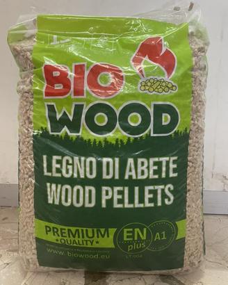 Pellet abete certificato en plus A1