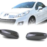 FRECCIE SPECCHIO PER PEUGEOT CITROEN LED NERO FUMÈ