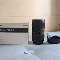 SIGMA 18-35  F1.8 ART  FOR CANON 