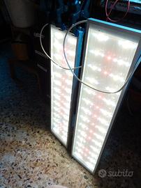 Sostituire i neon con led con alba e tramonto