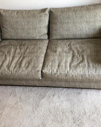 Divano Letto Cinova 2 Posti - in Tessuto beige