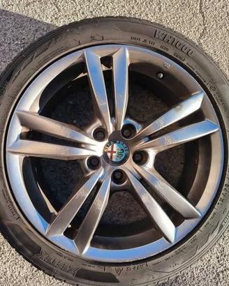 set cerchi in lega alfa romeo giulietta - 159