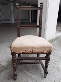 sedie in legno seduta da rivestire 