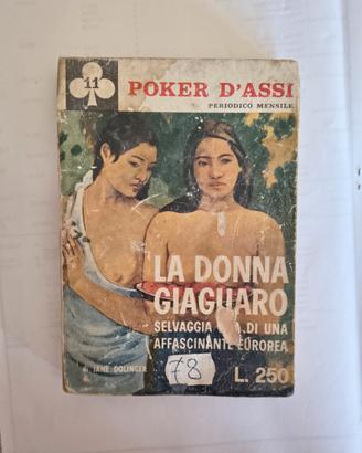 Raro Libro Vintage 1967 - La Donna Giaguaro - 