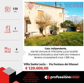 Casa indipendente su 2 livelli con terreno