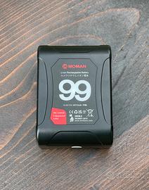 Batteria L-Lock MOMAN Power99 + alimentatore e acc