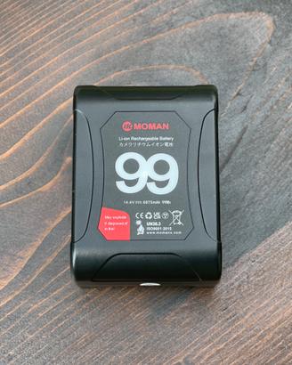 Batteria L-Lock MOMAN Power99 + alimentatore e acc