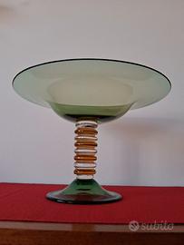 Alzata vintage La Murrina. Vetro Murano originale