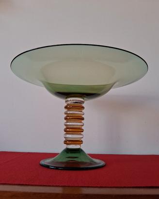 Alzata vintage La Murrina. Vetro Murano originale