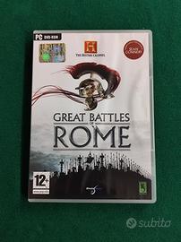 Great Battles Of Rome Videogioco per PC