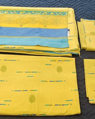 🛏️ Completo lenzuola matrimoniale colorato – gial