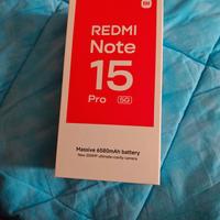 Redmi note 15 pro 5G Black (cover+pellicola)