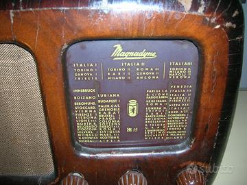 Radio Magnadyne M15 valvolare