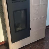 Stufa a pellet caminetti montegrappa ax11 - 11kw