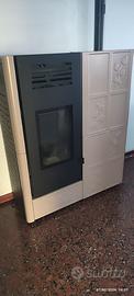 Stufa a pellet caminetti montegrappa ax11 - 11kw