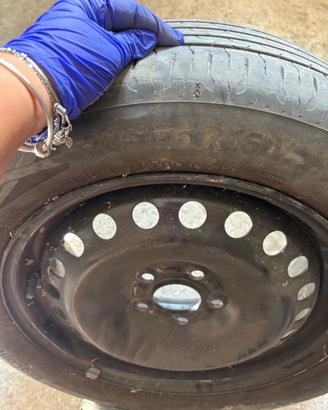 Ruota continental 205/55 r16V
