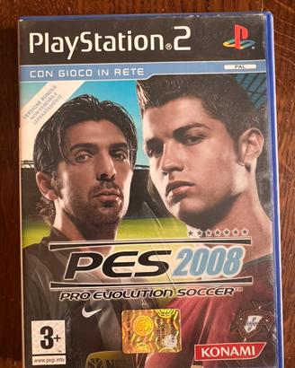 Pes 2008 per PLAYSTATION 2