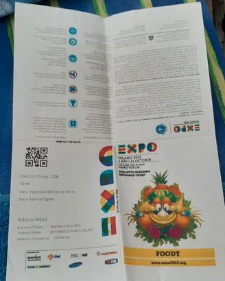 biglietto Expo 2015 Milano 