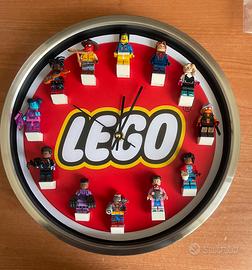 Orologio per esporre Minfigures Lego