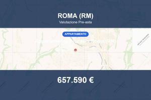 Immobile in asta di 64 m² a Roma