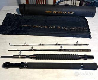 shimano exage ax s.t.c. 20lb e 20/30lb. Canna