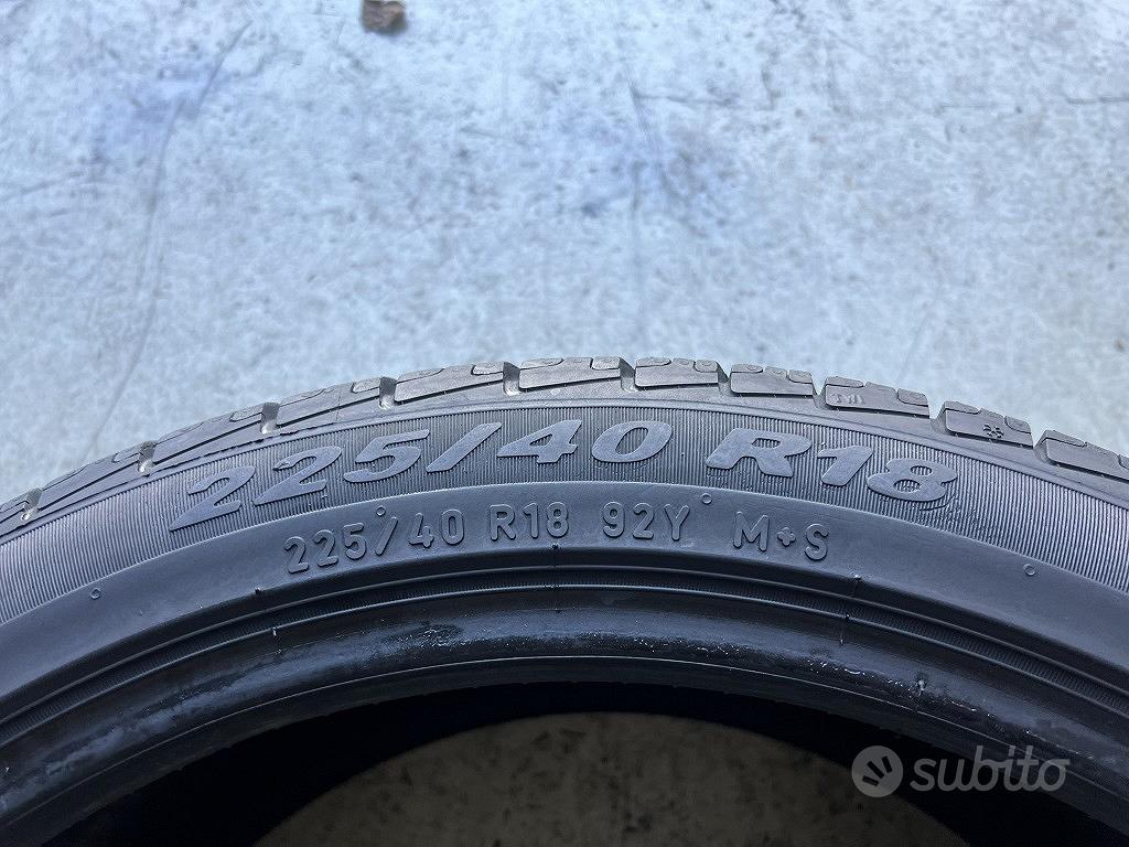 Subito - CAPPELLARO PNEUS - 4 Gomme 225/40 R18 Pirelli 4 Stagioni 80%  residui - Accessori Auto In vendita a Milano