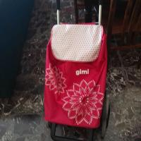Gimi carrello porta spesa 56L. Sistema 3+3 ruote x