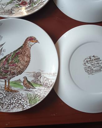 Coppia di Piatti Wild Birds