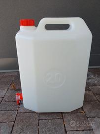 Tanica 20 litri con rubinetto