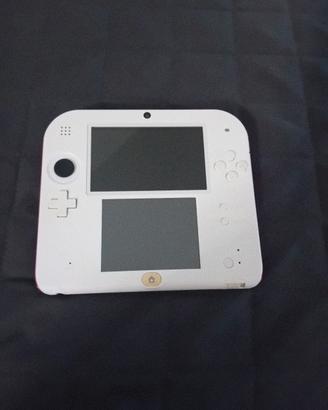nintendo 2 ds bianco e rosso