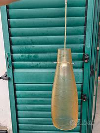 lampadario in vetro lampada cucina bagno corridoio