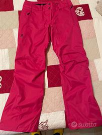 Pantaloni da sci Salomon donna