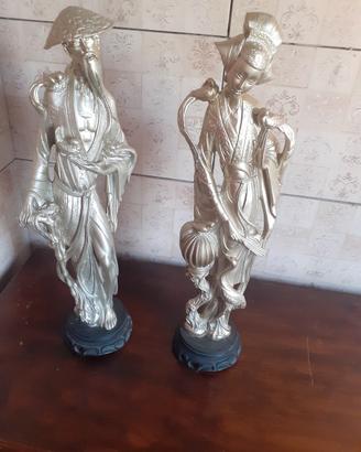 statuette in resina 