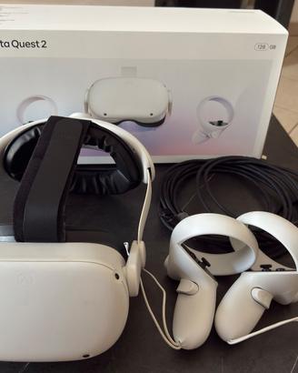 Visore VR Oculus Meta Quest 2 + cavo + cinturino
