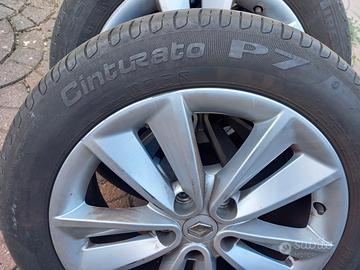 4 x 205/55 R17 Pirelli P7 + cerchi  Scenic Xmode