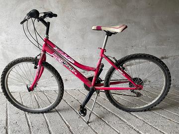 mountain bike da bambina 24 pollici