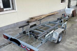 Carrello rimorchio basculante da 400 kg per barche