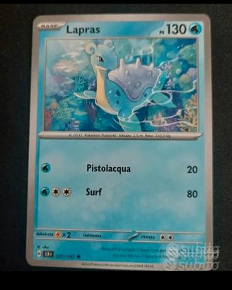 Pokemon Lapras 031/142 