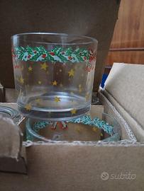 set 4 bicchieri natalizi 