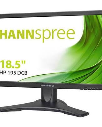 Monitor Hannspree Hanns.G HP195DCB 18.5” NUOVO
