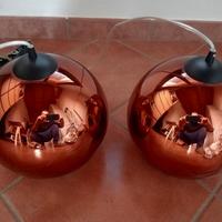 coppia lampadari sospesi  Rame 