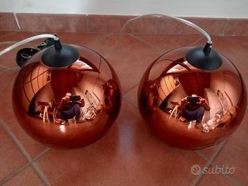 coppia lampadari sospesi  Rame 