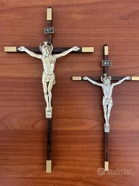 Coppia crocifissi vintage