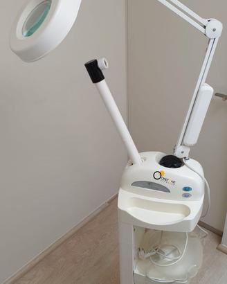 VAPORIZZATORE CON OZONO TERAPIA E BRUSHER