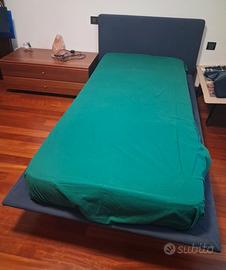 Letto singolo con materasso 
