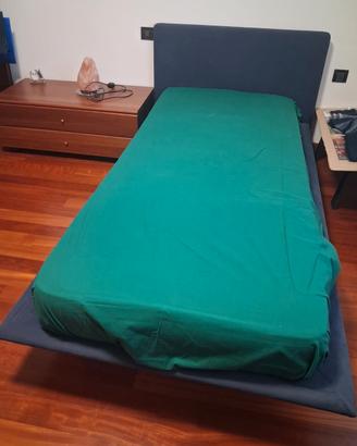 Letto singolo con materasso 