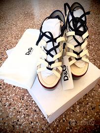 Sandalo con plateau D&G - Dolce & Gabbana