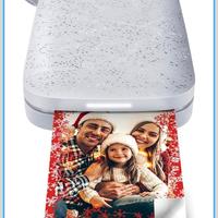 HP Sprocket 5,8x8,7 cm bianca con 10 fogli