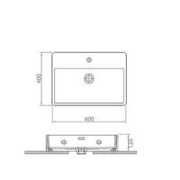 Lavabo Sospeso Contour 61060 Karag